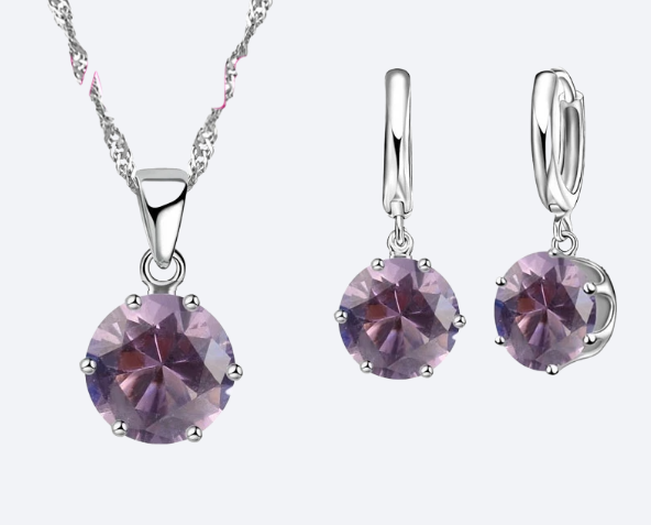 925 Sterling Silver Jewelry Gift Set