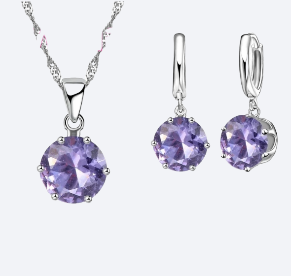 925 Sterling Silver Jewelry Gift Set