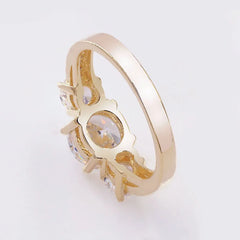 MxGxFam 18K Gold Plated Rings for Women