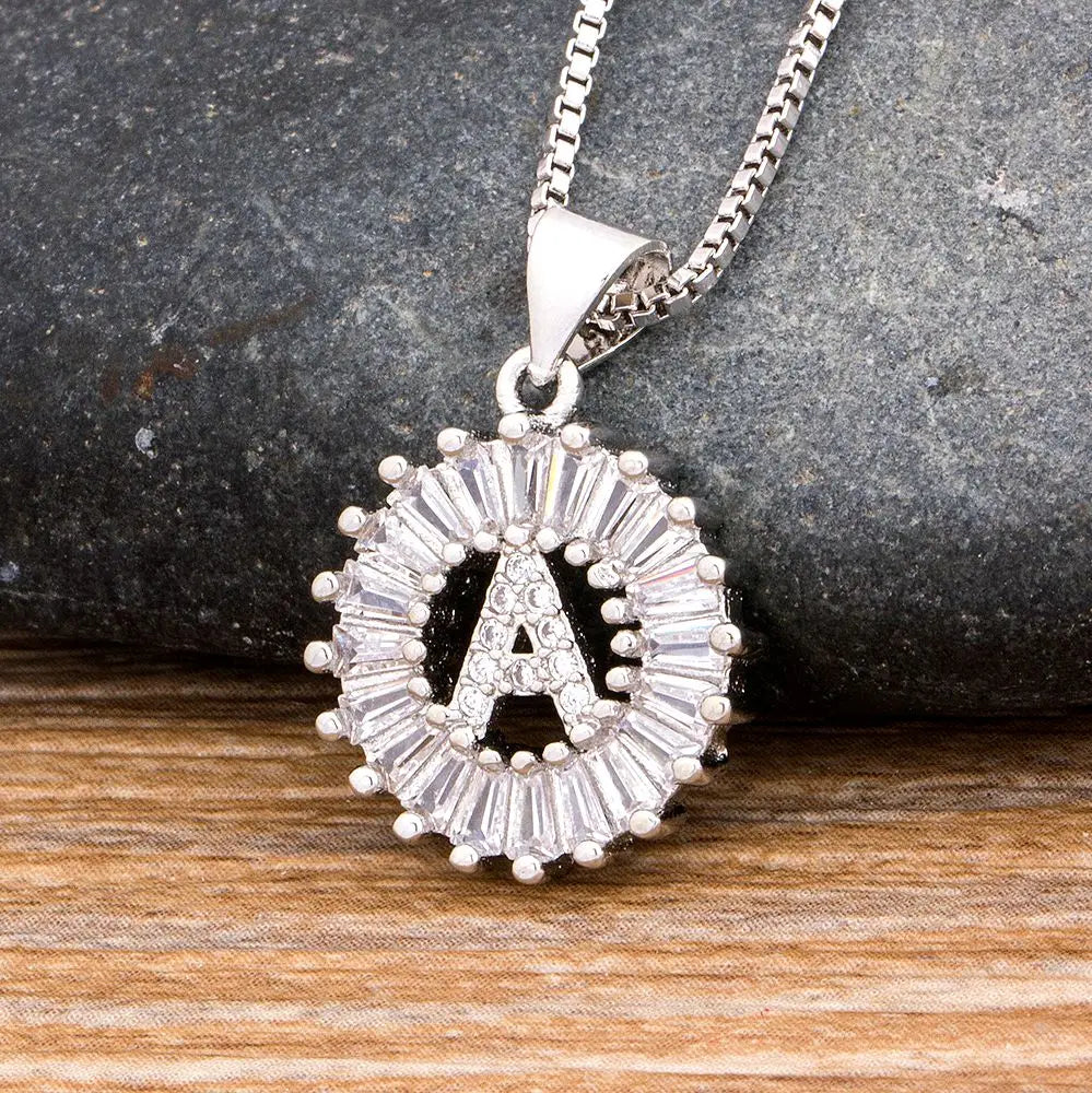 Personalized Initial Letter Necklace