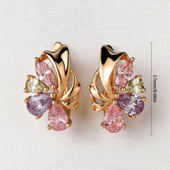 legant Crystal Stud Earrings for Women