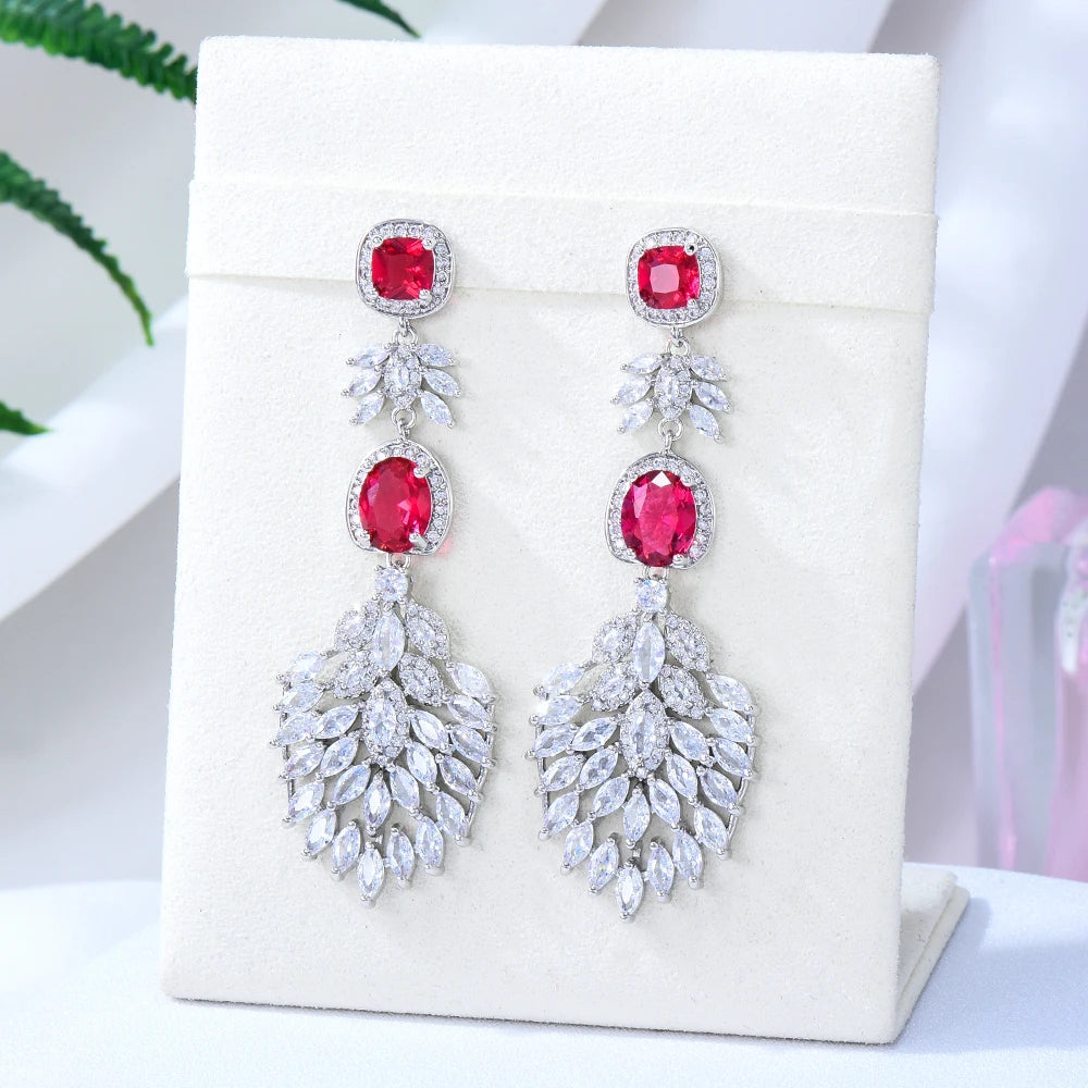 Elegant Kundan-Style Engagement Earrings for Women