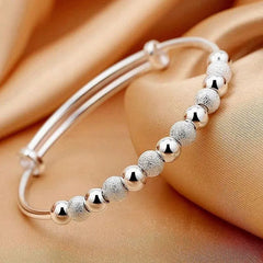 925 Sterling Silver Bead Bracelet