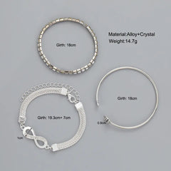 Contemporary Metal Chain Bracelet