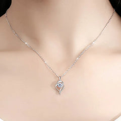 Elegant Moissanite Pendant Necklace