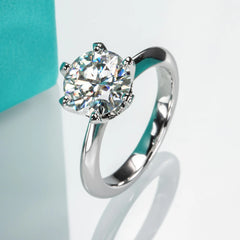 Moissanite Engagement  Ring For Women