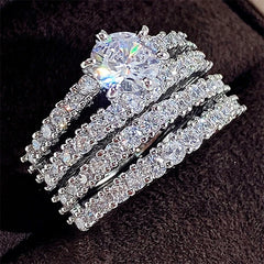 Stylish Hollow Set Rings for Women