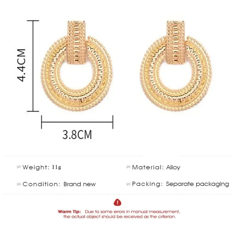 Exquisite Large Hoop Earrings for Women