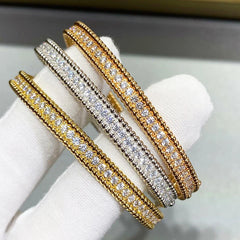 925 Sterling Silver Single Row Zircon Bracelet