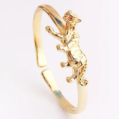 Trendy Animal Pattern Crystal Bangle