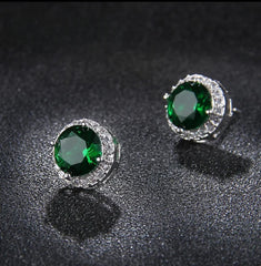 Timeless Cubic Zirconia Stud Earrings