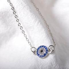 Blue Evil Eye Anklets for Women