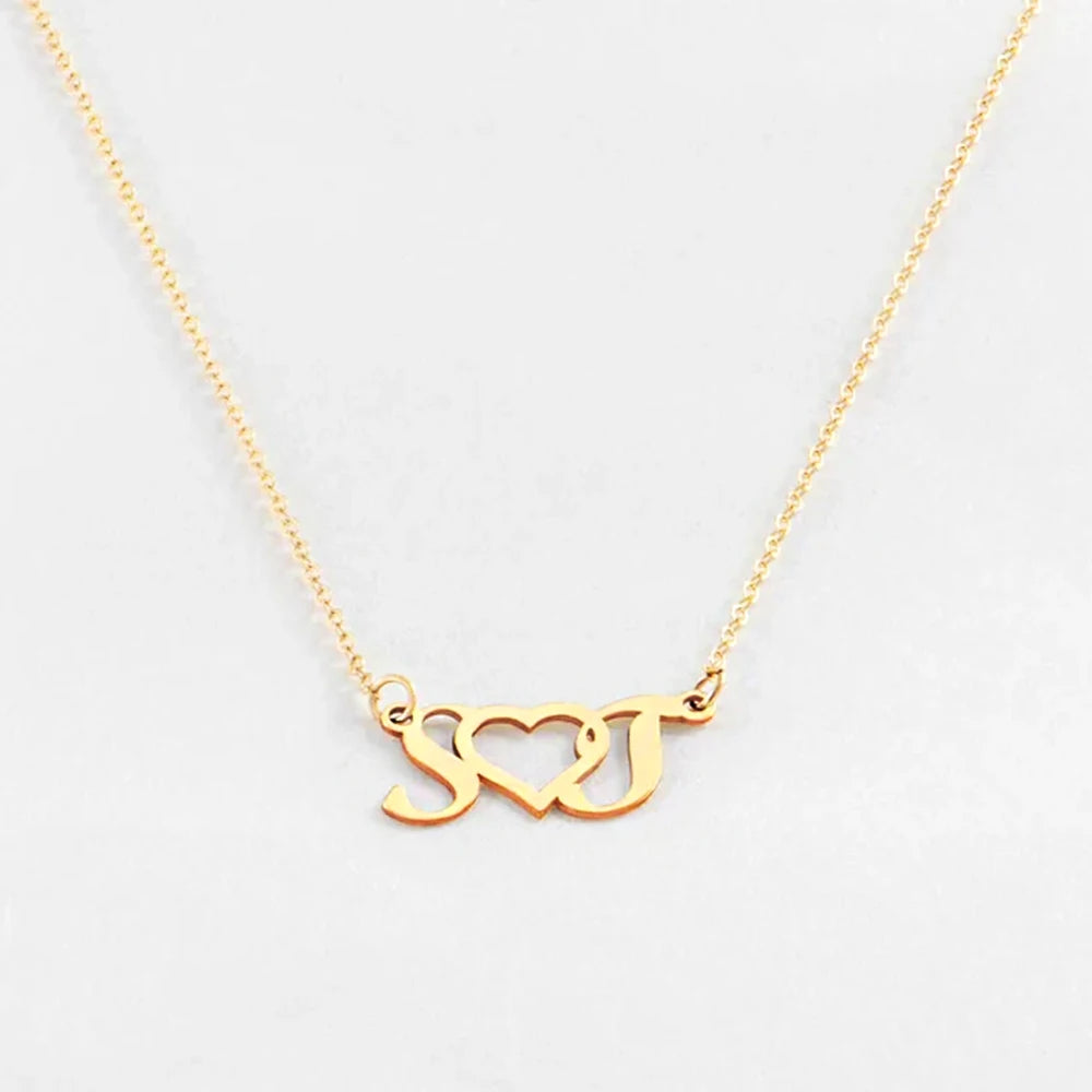 Custom Name 18k Gold Plated Necklace for Women