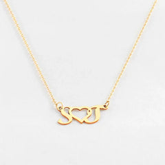 Custom Name 18k Gold Plated Necklace for Women