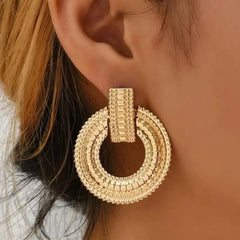 Exquisite Large Hoop Earrings for Women