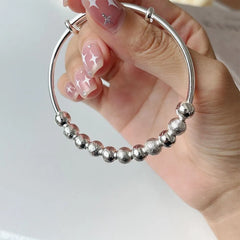 925 Sterling Silver Bead Bracelet