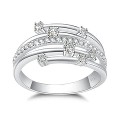 1 Real Moissanite Rings for Women