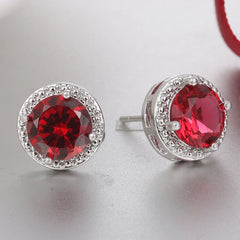 Timeless Cubic Zirconia Stud Earrings