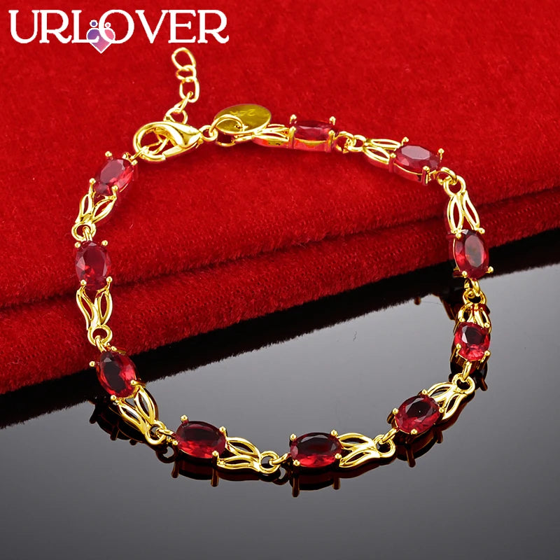 24K Gold Bracelet For Woman