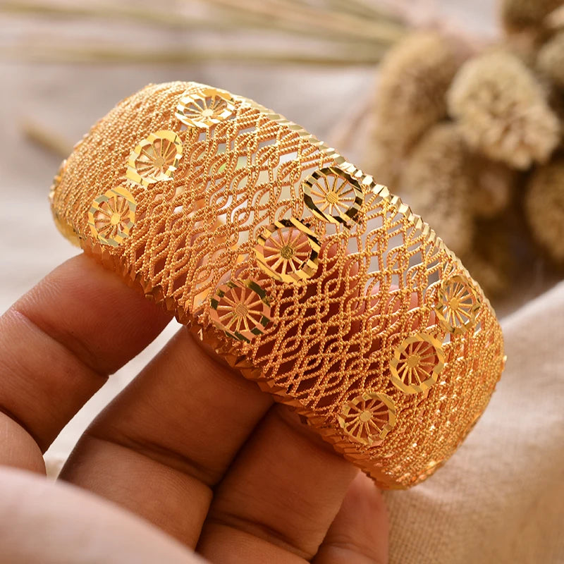 Turkish Gold Plated Bangles for Women