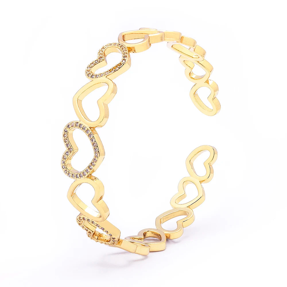 Open Bracelet for Women: Trendy Charm Bangle