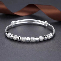 925 Sterling Silver Bead Bracelet