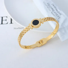 Woman Bijoux 18K Gold Back To Rome Love Letter Bracelet