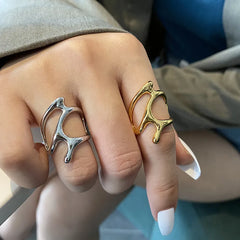 Vintage Irregular Adjustable Rings for Women