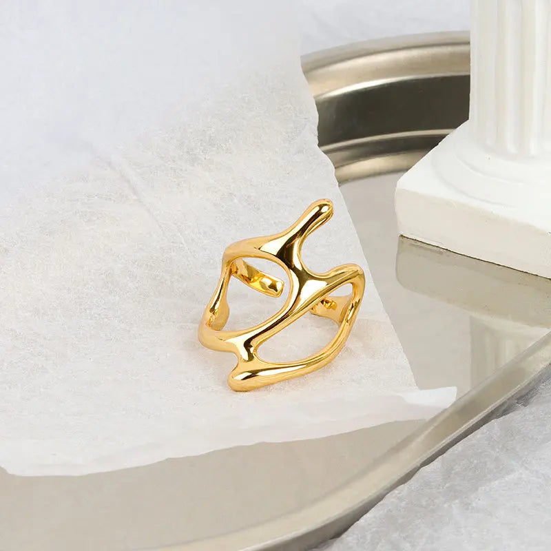 Vintage Irregular Adjustable Rings for Women