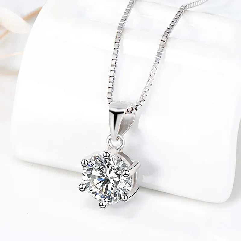 Luxurious 9 CT Moissanite Diamond Jewelry Set for Women