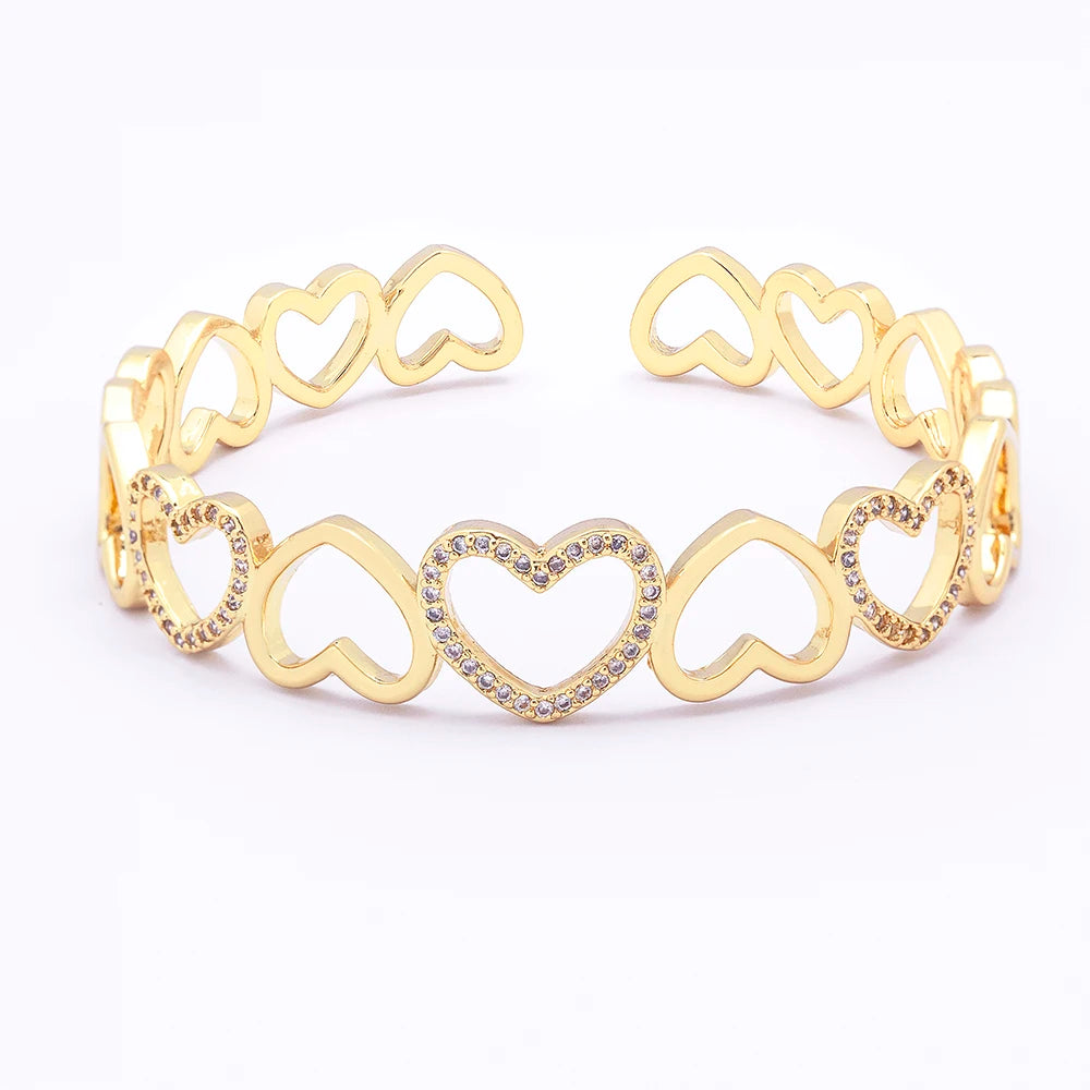 Open Bracelet for Women: Trendy Charm Bangle