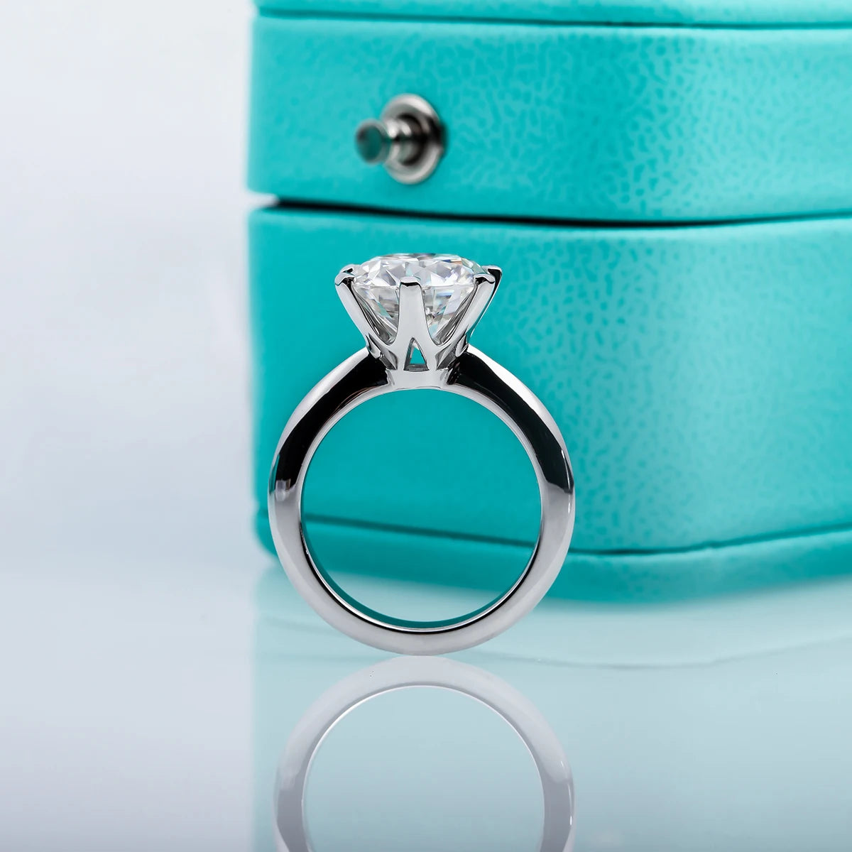 Moissanite Engagement  Ring For Women