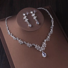 Timeless Crystal Bridal Jewelry Ensemble